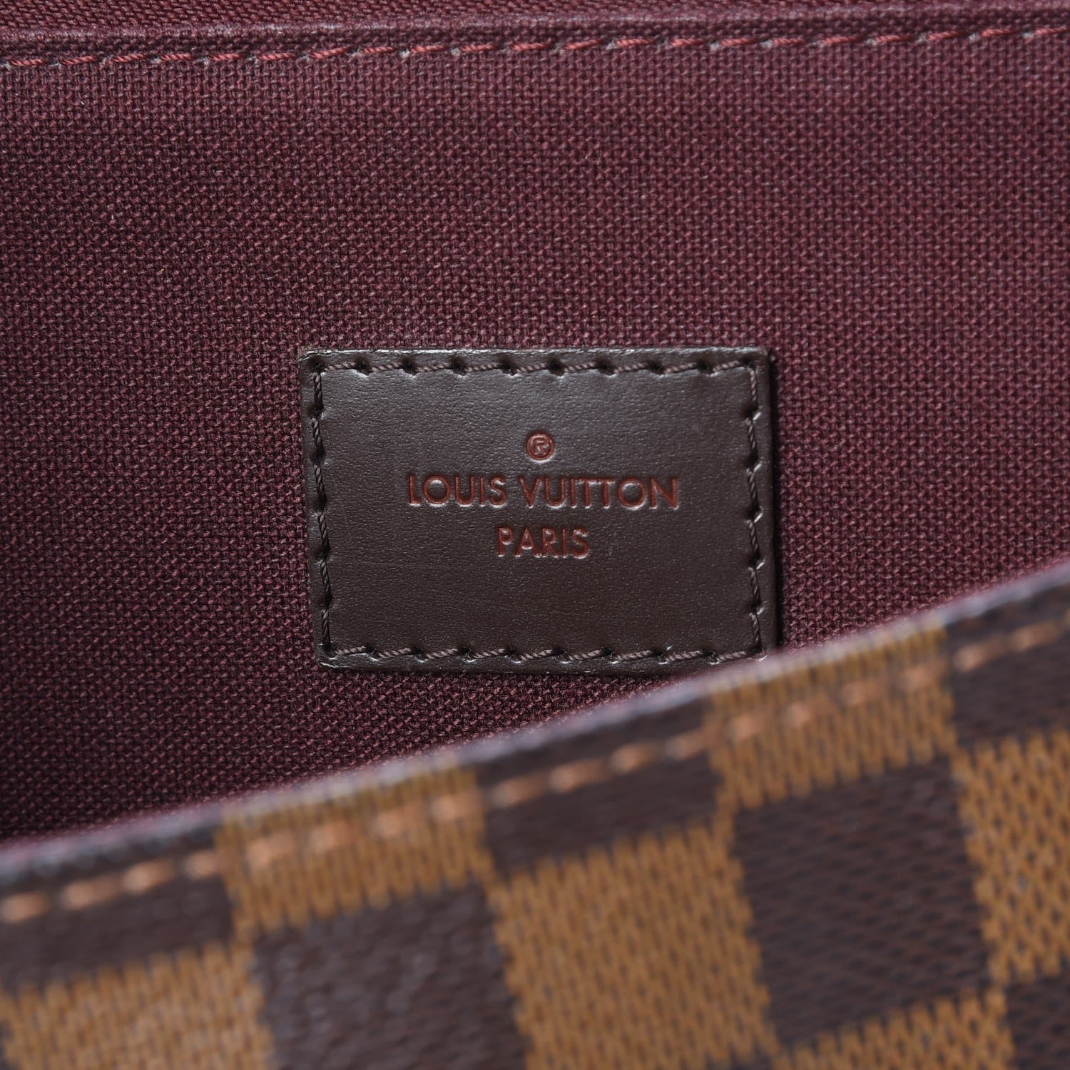 Louis Vuitton Damier Ebene Hoxton GM 8 of 13