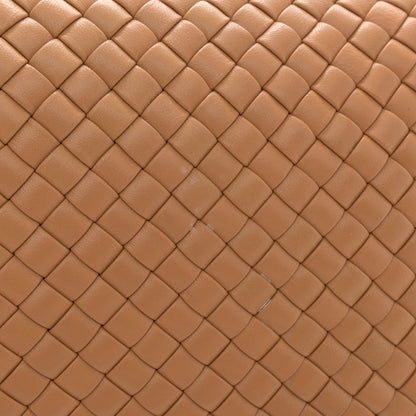 Bottega Veneta Nappa Intreccicio Padded Small Cobble Shoulder Bag Caramel 11 of 11