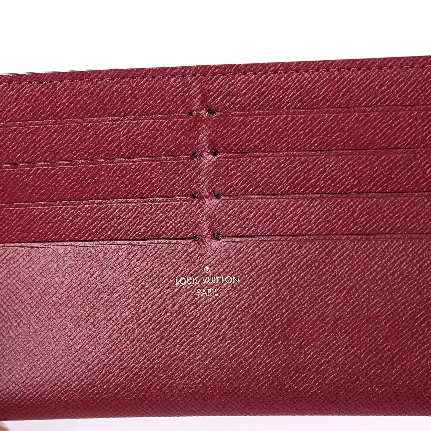 Louis Vuitton Calfskin Felicie Card Holder Insert Fuchsia 4 of 5