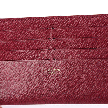 Louis Vuitton Calfskin Felicie Card Holder Insert Fuchsia 4 of 5
