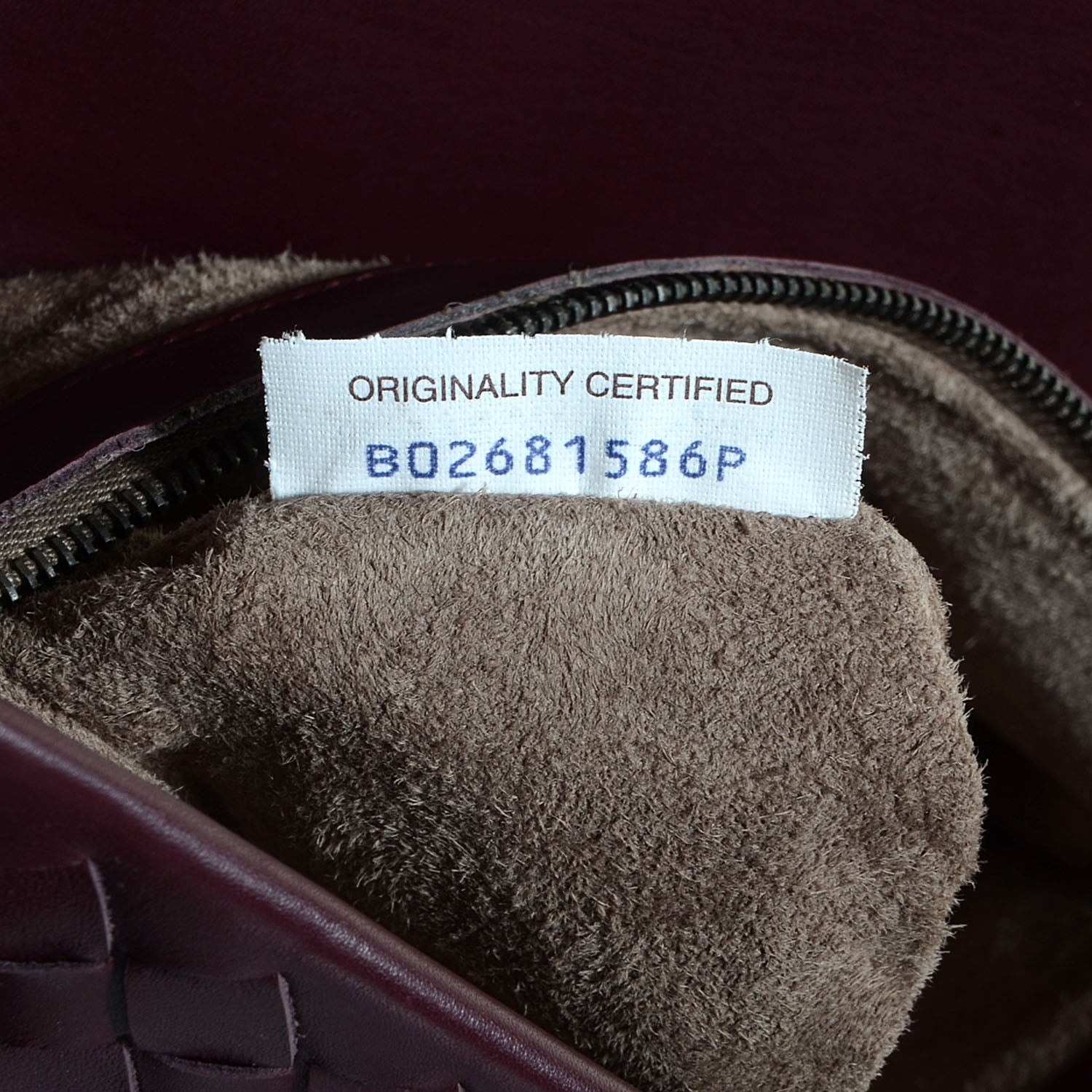 Bottega Veneta Light Calf Intrecciato Roma Bag Aubergine 8 of 8