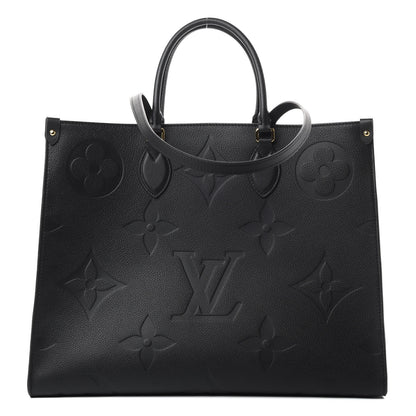 Louis Vuitton Empreinte Monogram Giant Onthego GM Black 1 of 13