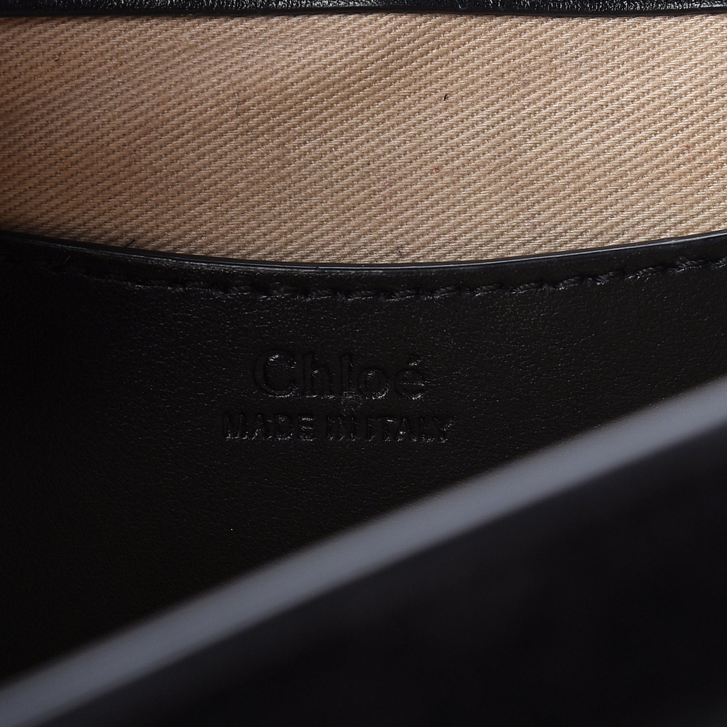 Calfskin Large Tess Bag Black