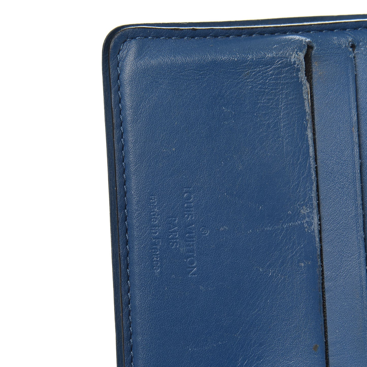 Damier Graphite Multiple Wallet Blue