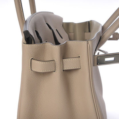 Hermes Togo Birkin 30 Gris Tourterelle 8 of 33