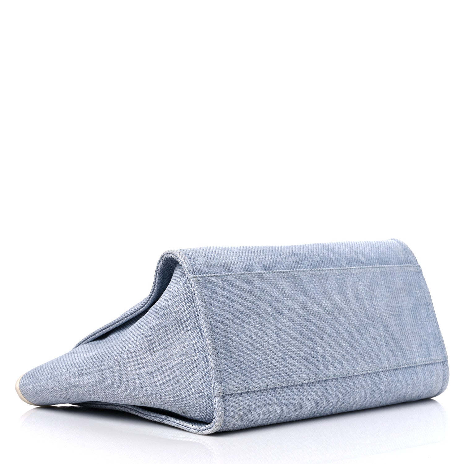 Chanel Canvas Medium Deauville Tote Denim Blue 4 of 14