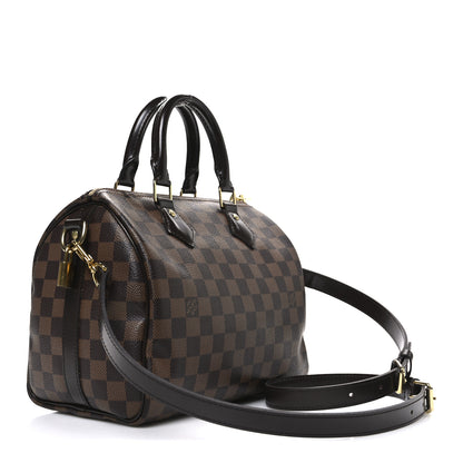 Louis Vuitton Damier Ebene Speedy Bandouliere 25 3 of 11