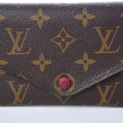 Louis Vuitton Monogram Josephine Wallet Fuchsia 8 of 9
