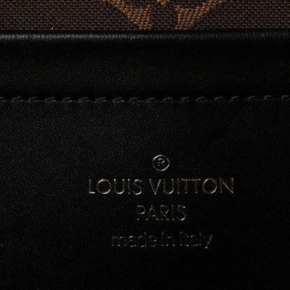 Louis Vuitton Calfskin Monogram Embossed Utility Crossbody Black 5 of 9