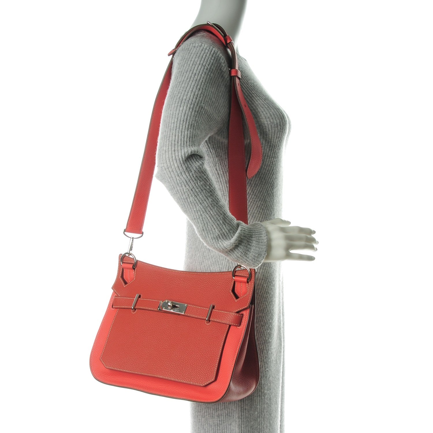 Hermes Taurillon Clemence Jypsiere 31 Sanguine Bougainvillea 2 of 22