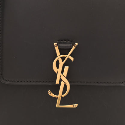 Saint Laurent Smooth Calfskin North South Kaia Satchel Black 10 of 11