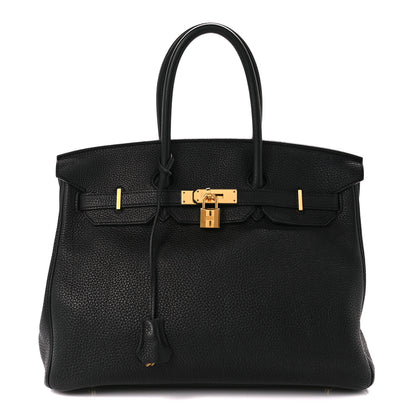Hermes Togo BIRKIN 35 Black 1 of 38
