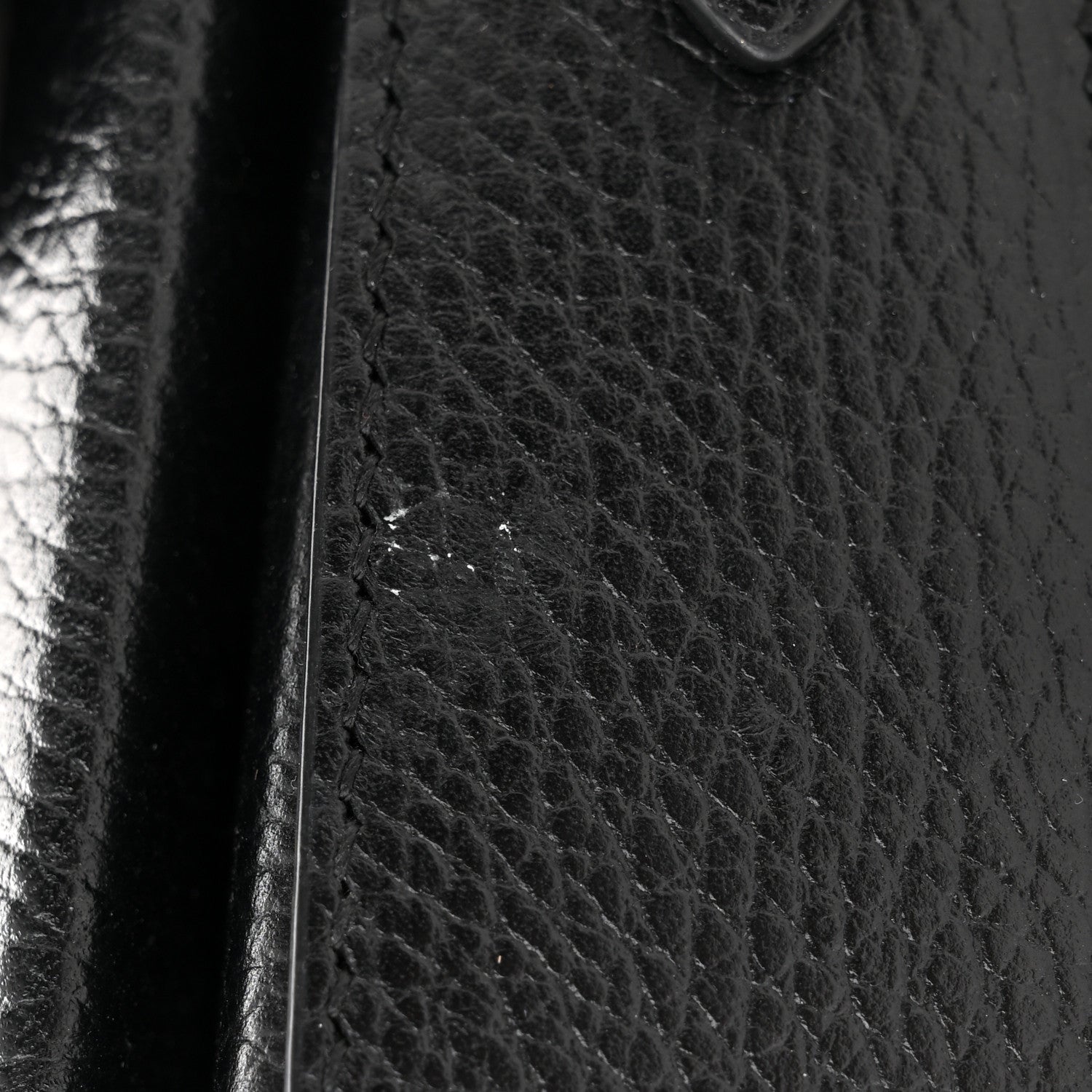Gucci Dollar Calfskin Interlocking G Crossbody Bag Black 11 of 11