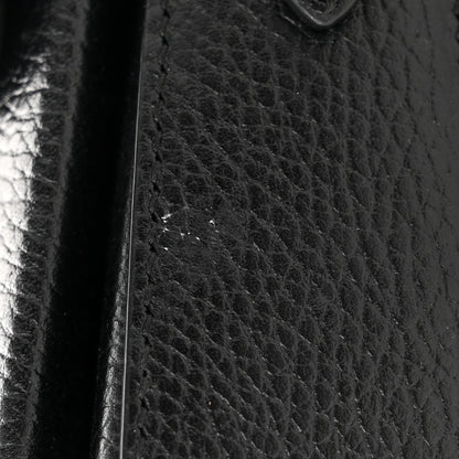 Gucci Dollar Calfskin Interlocking G Crossbody Bag Black 11 of 11