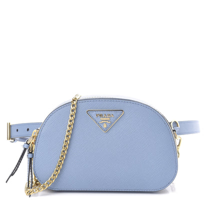 Prada Saffiano Lux Odette Belt Bag Astrale 1 of 10