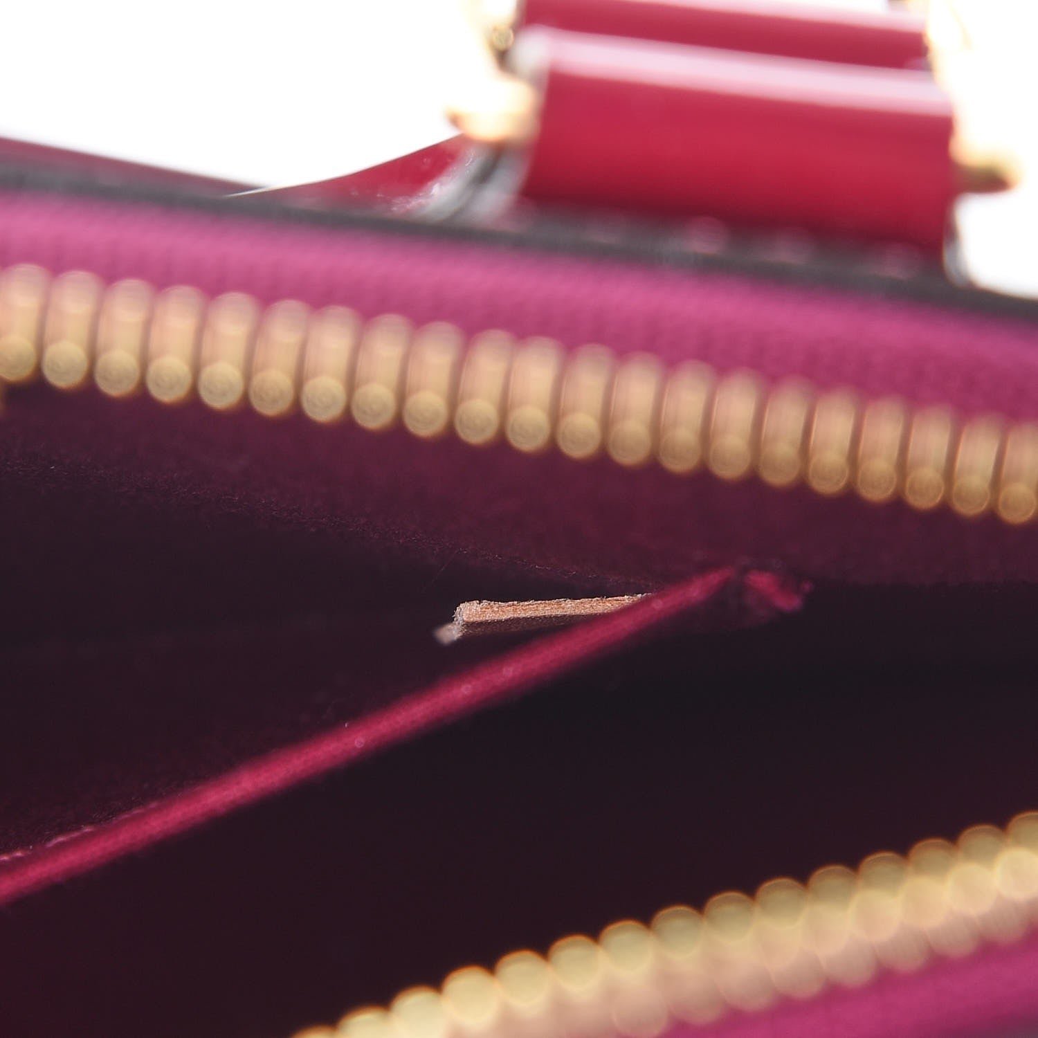 Louis Vuitton Vernis Alma BB Magenta 7 of 7