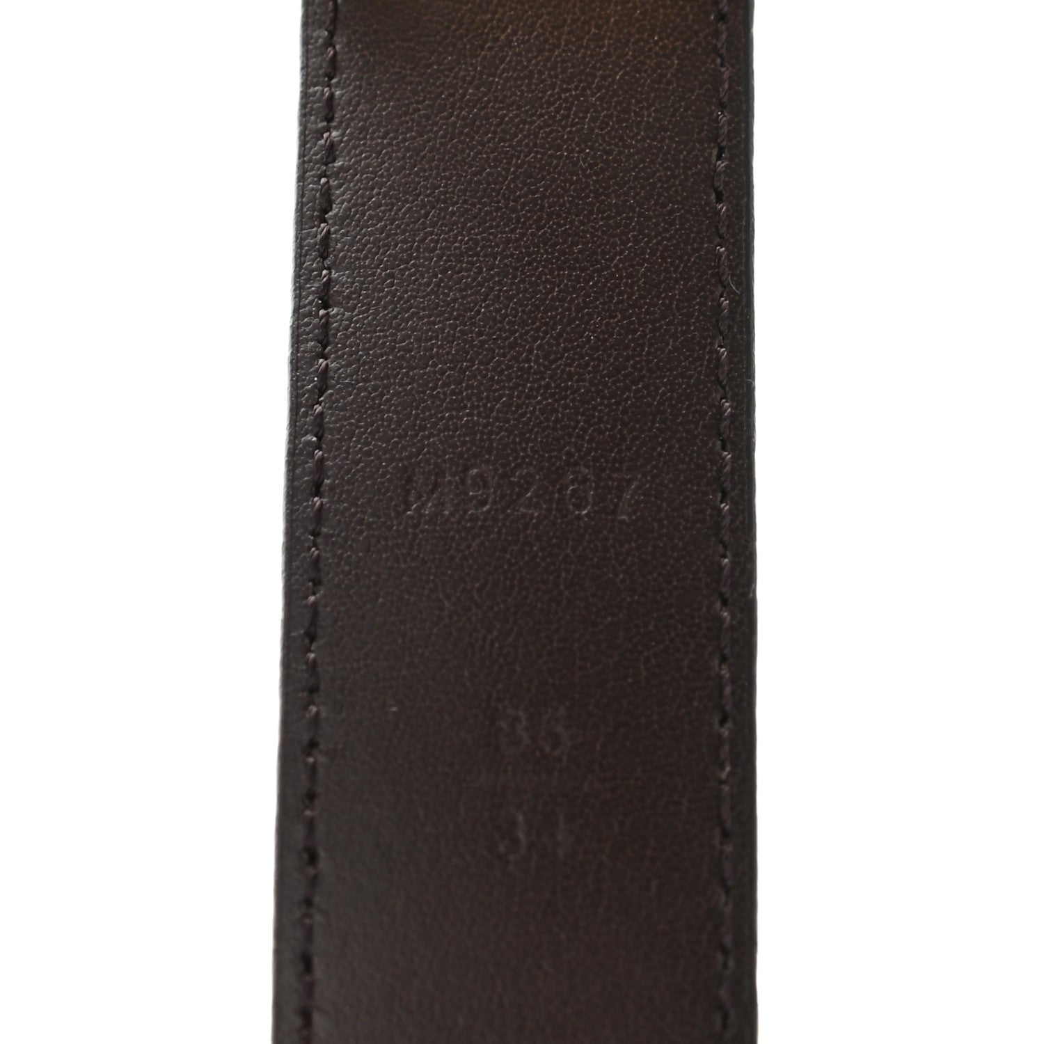 Louis Vuitton Mini Monogram 25mm LV Initiales Belt 85 34 5 of 8