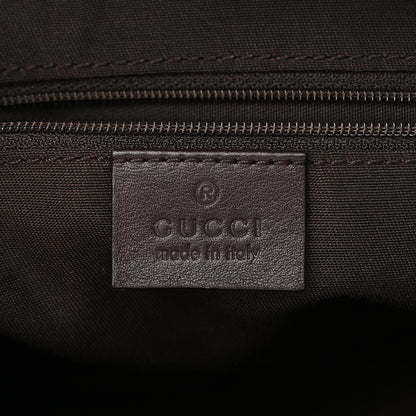 Gucci GG Plus Monogram Medium Flat Messenger Bag Dark Brown 5 of 13