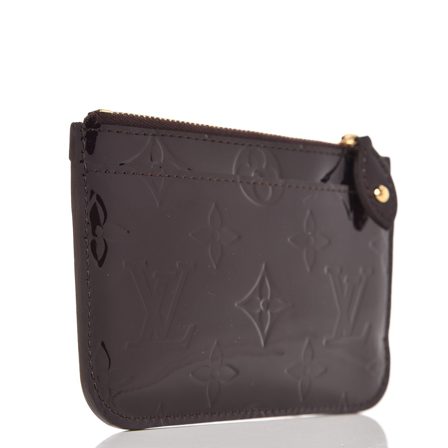 Louis Vuitton Vernis Key Pouch Amarante 3 of 7