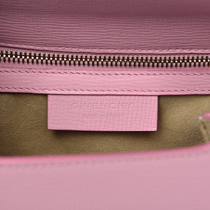 Givenchy Textured Calfskin Mini Pandora Box Chain Crossbody Bag Bright Pink 6 of 10