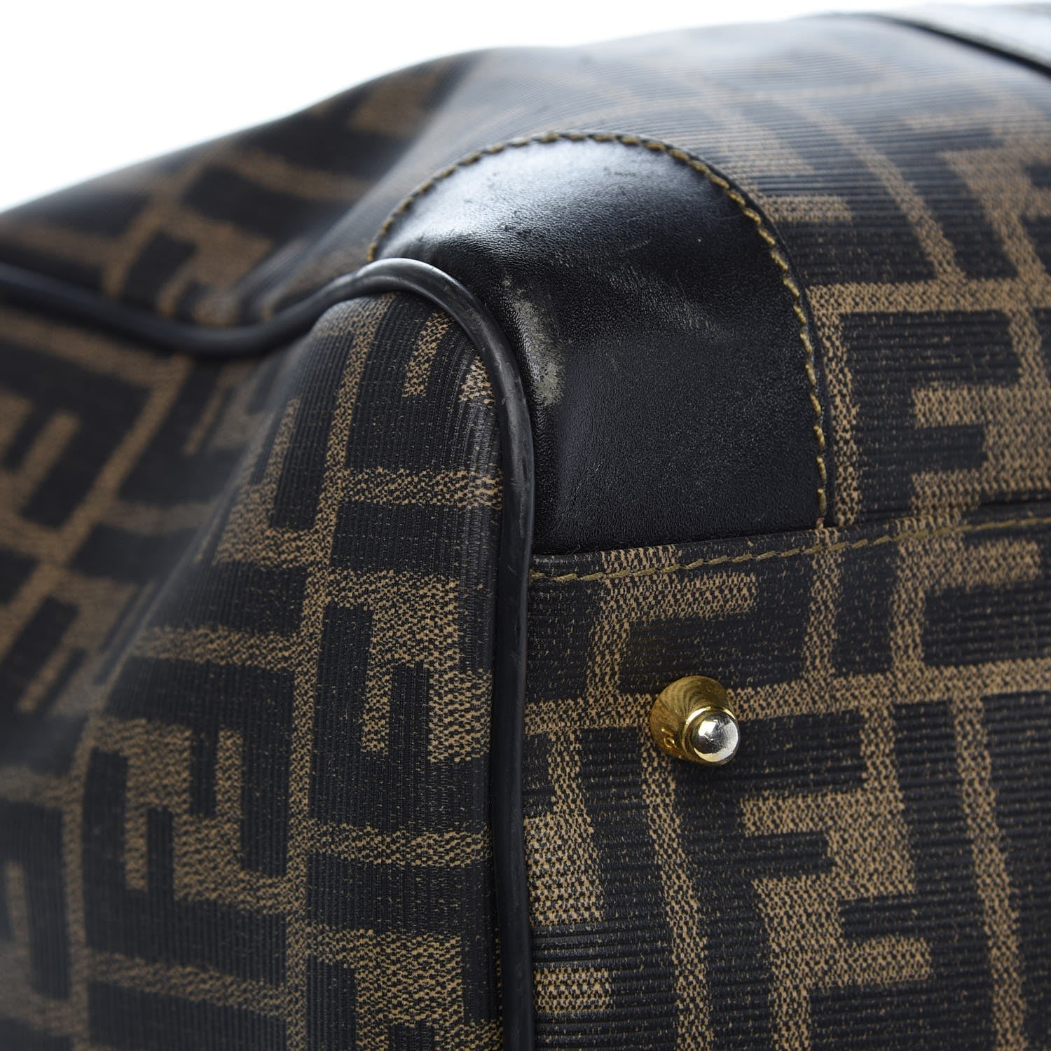 Fendi Zucca Spalmati Duffle Tobacco 13 of 16