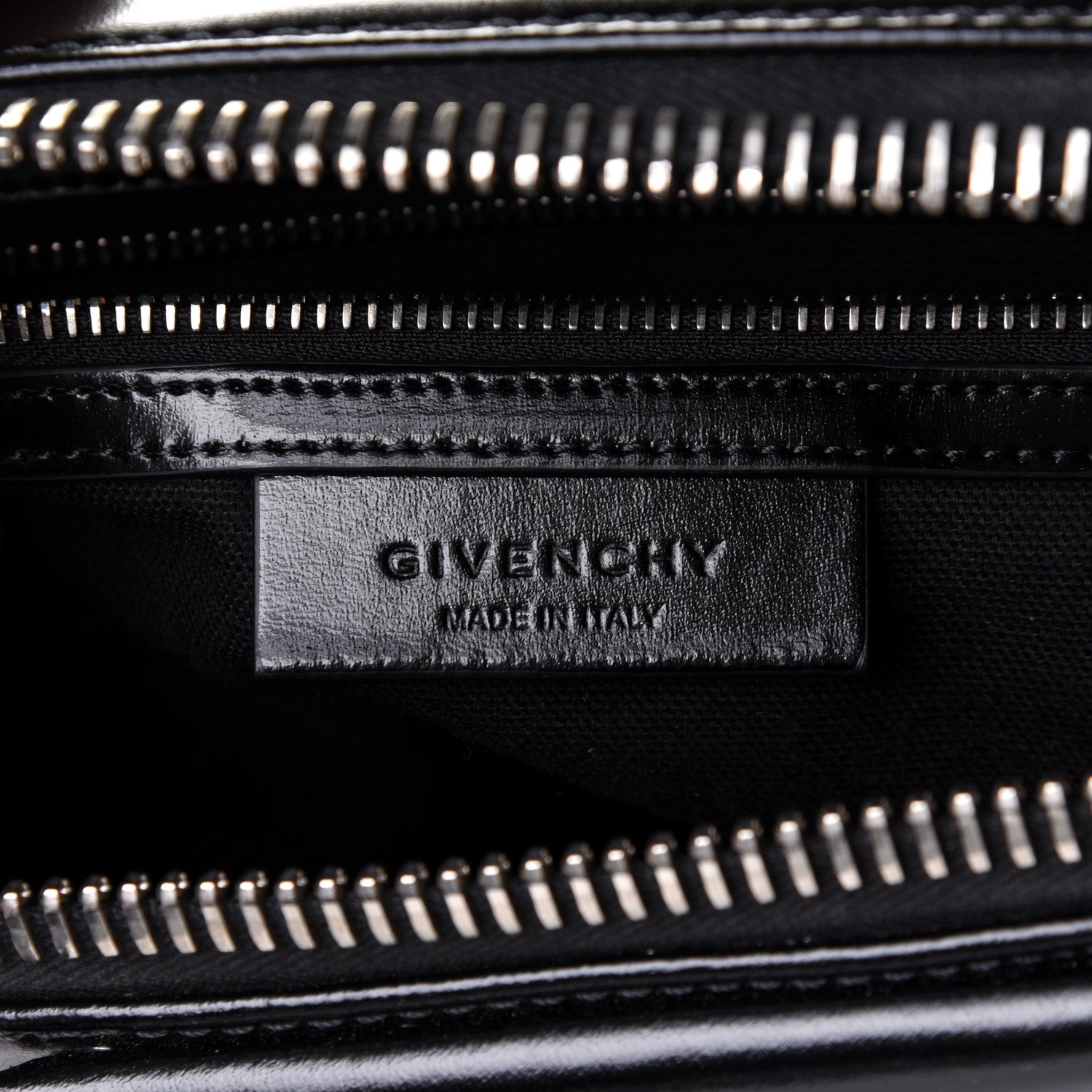 Givenchy Shiny Lord Calfskin Small Antigona Black 7 of 11