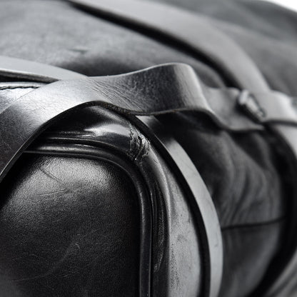 Burberry Soft Lambskin Bridle Calfskin Medium Gosford Hobo Black 11 of 19