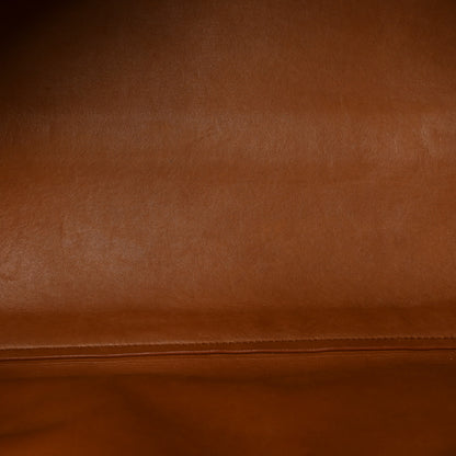 The Row Polished Saddle Calfskin Large Devon Bag Black 5 of 9