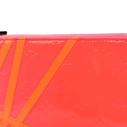 Louis Vuitton Vernis Fluo Lexington Pochette Pink 7 of 9
