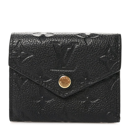 Louis Vuitton Empreinte Zoe Wallet Black 1 of 9