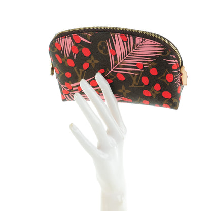 Louis Vuitton Monogram Jungle Dots Cosmetic Pouch Sugar Pink Poppy 2 of 7