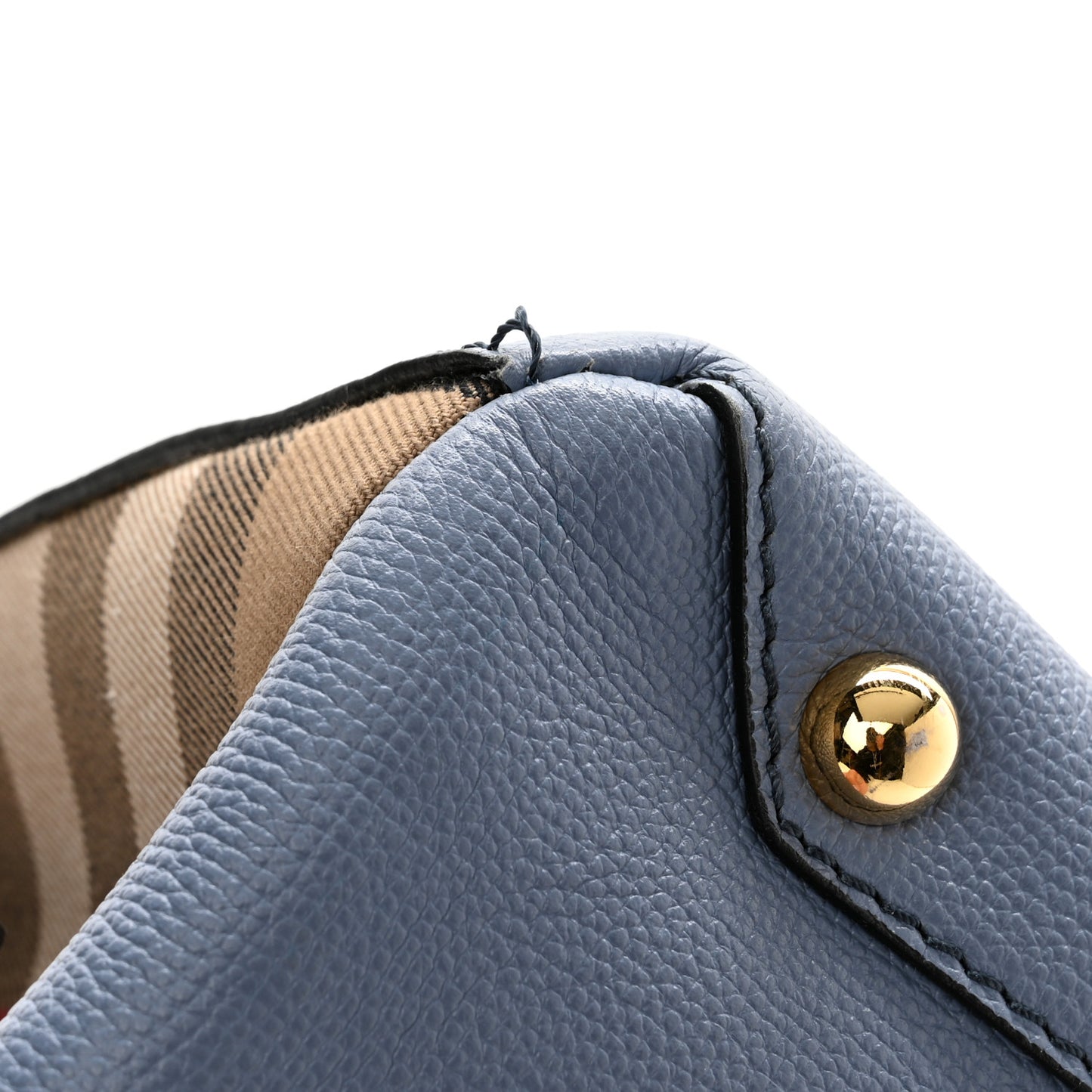 Derby Calfskin House Check Medium Camberley Slate Blue