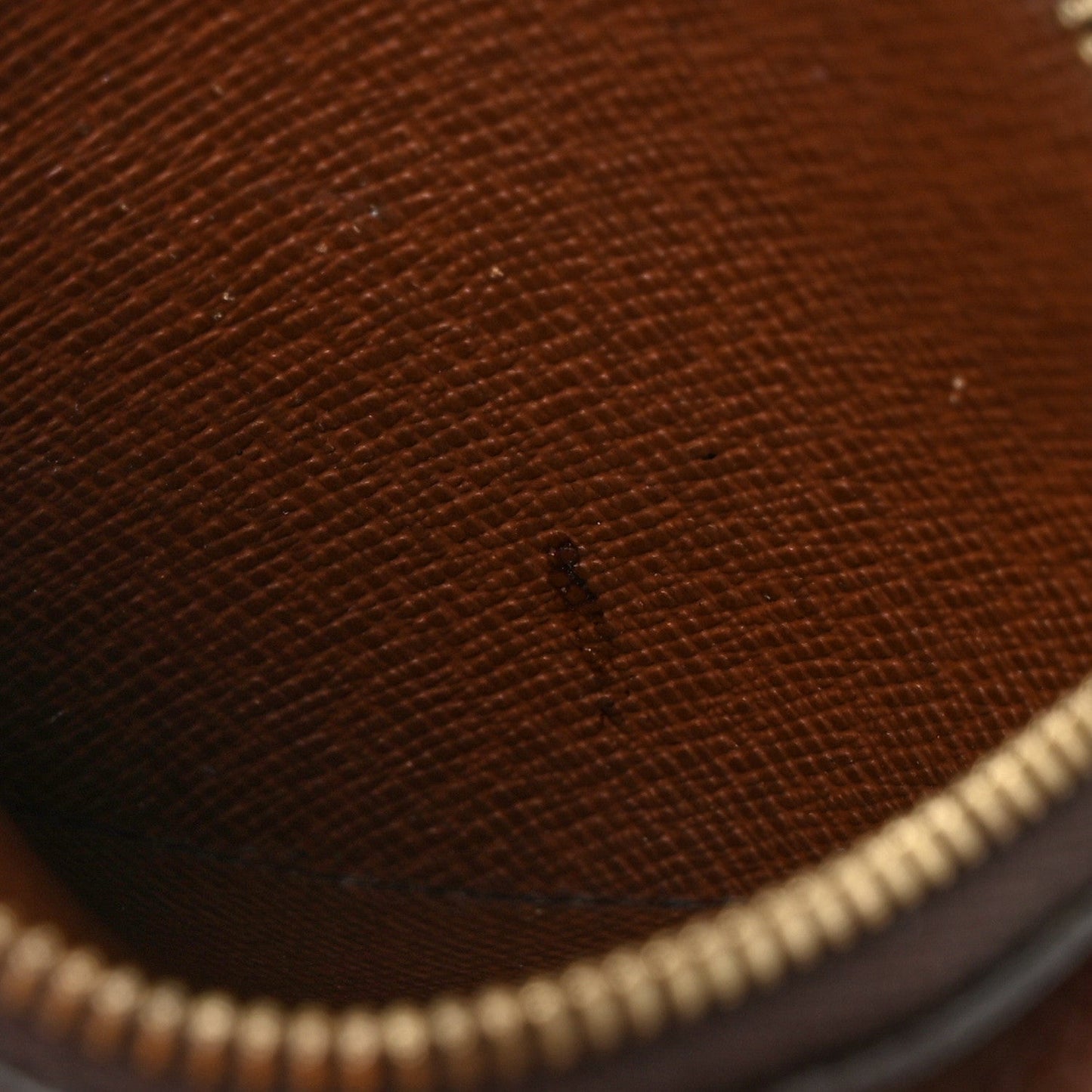 Monogram Round Coin Purse