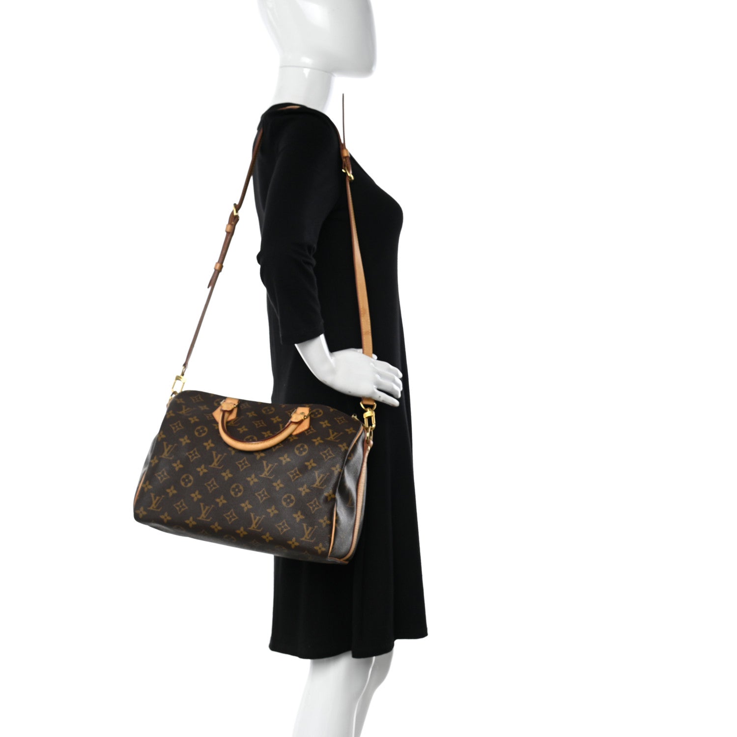 Louis Vuitton Monogram Speedy Bandouliere 30 2 of 21