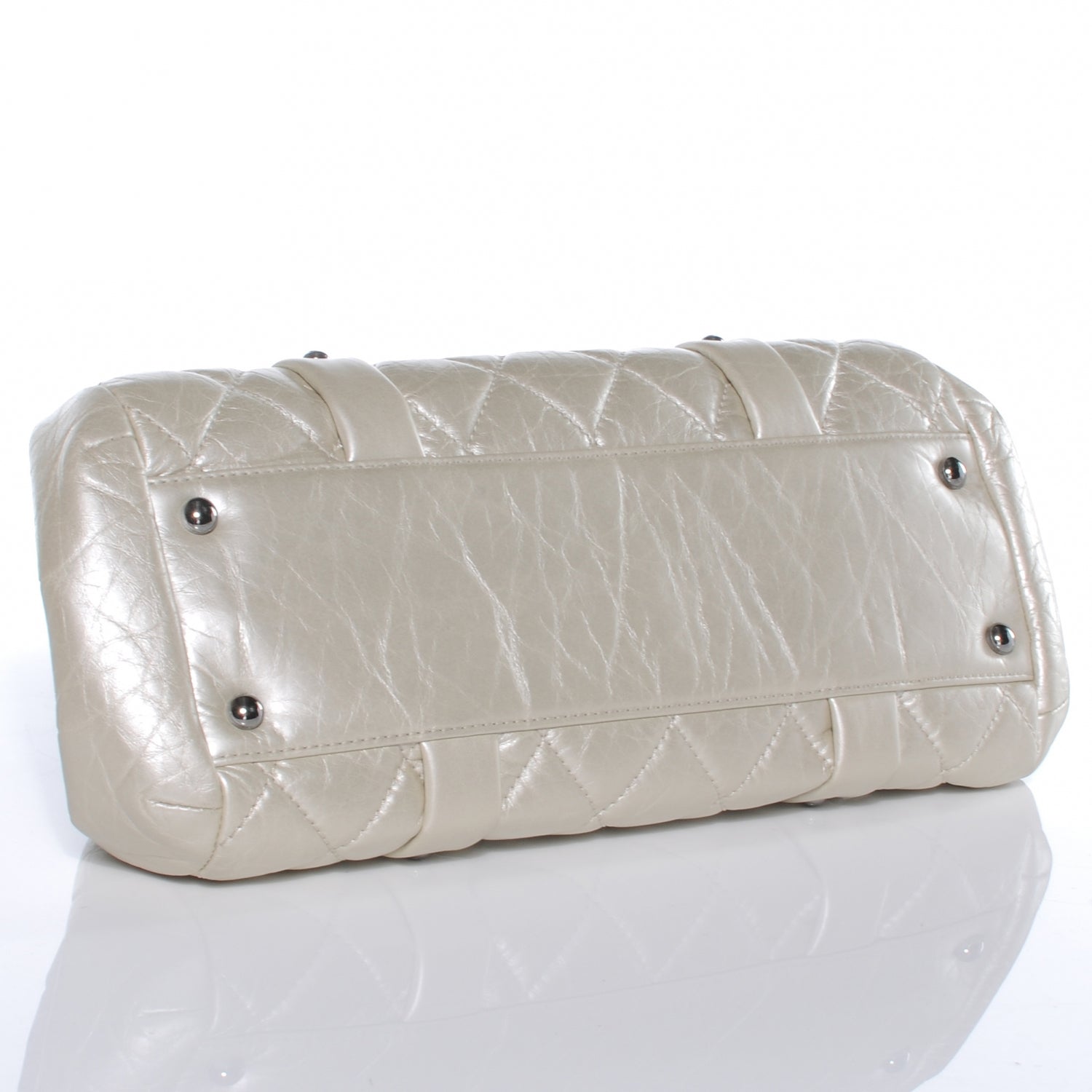 Chanel Ligne Framed Bag Light Silver 4 of 7