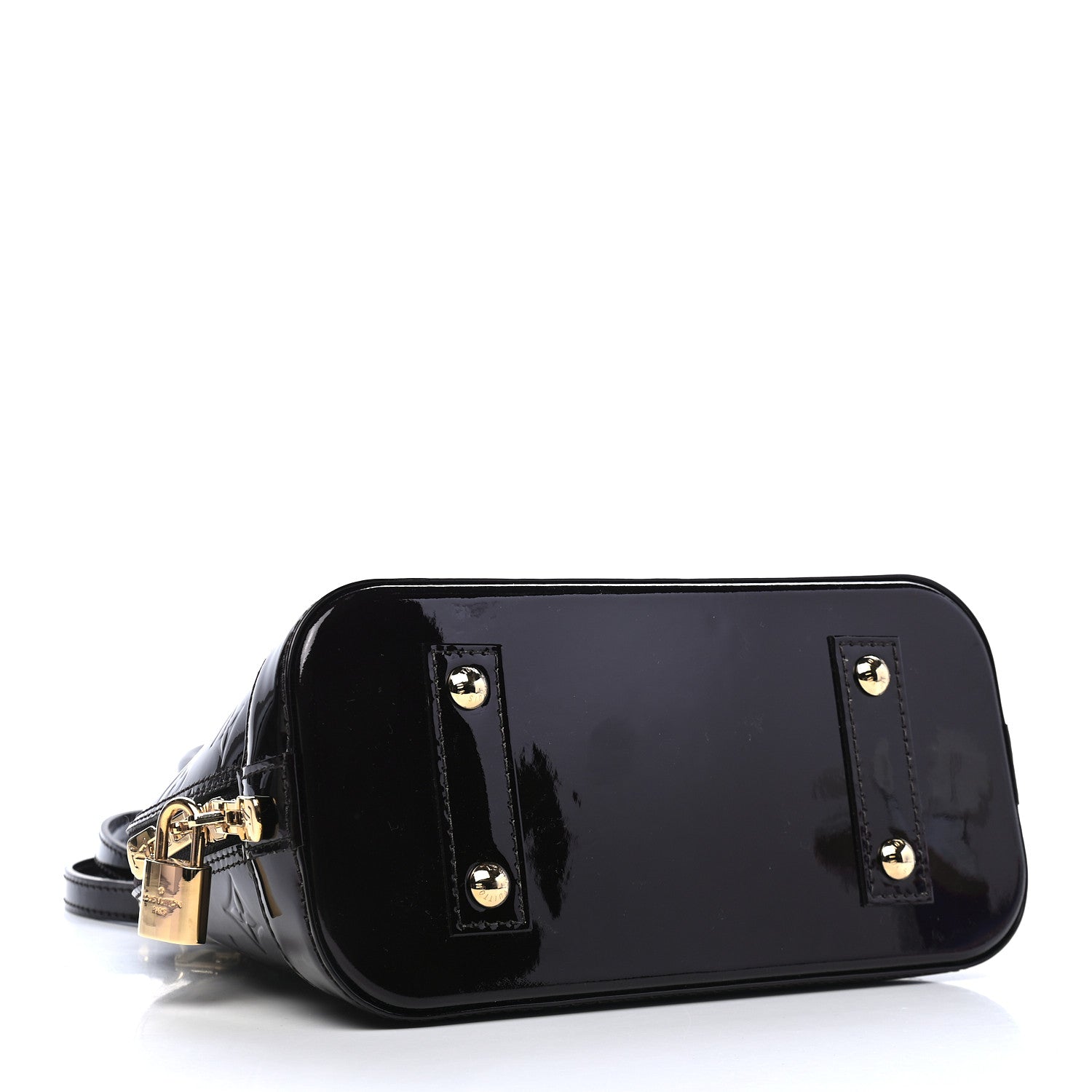 Louis Vuitton Vernis Alma BB Amarante 4 of 9