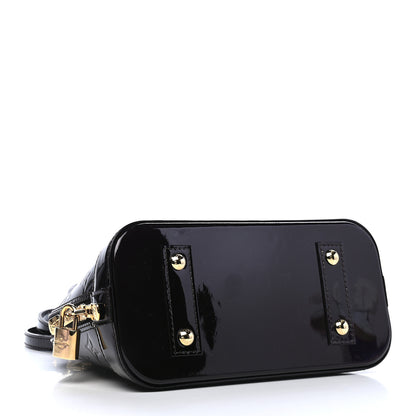 Louis Vuitton Vernis Alma BB Amarante 4 of 9