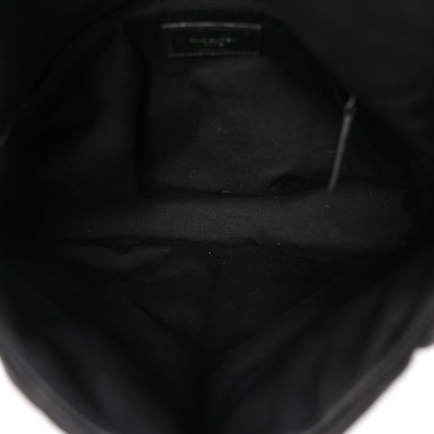 Saint Laurent Lambskin Quilted Monogram Monochrome Medium Loulou Puffer Chain Satchel Black 5 of 10