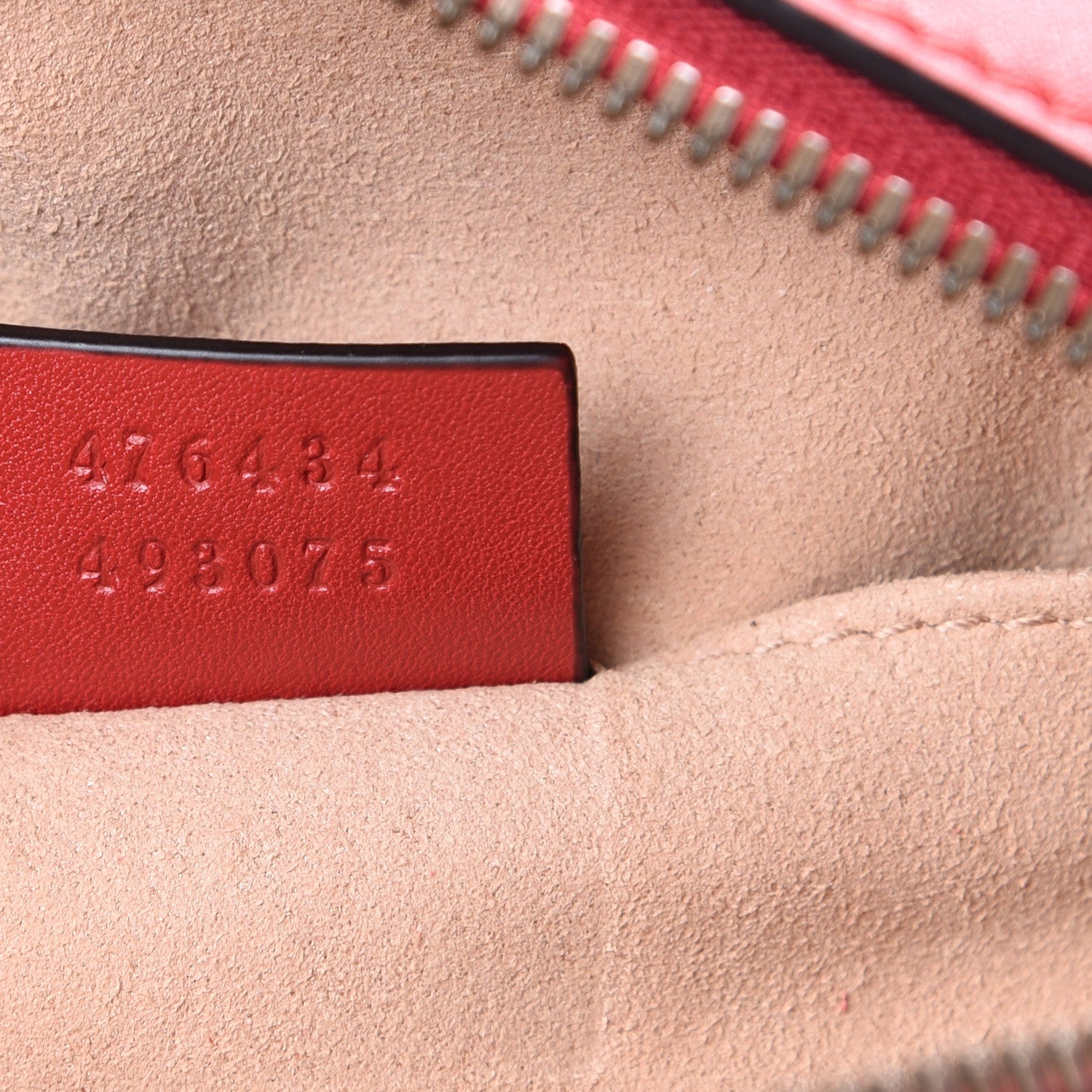 Gucci Calfskin Matelasse GG Marmont Belt Bag 75 30 Hibiscus Red 6 of 14