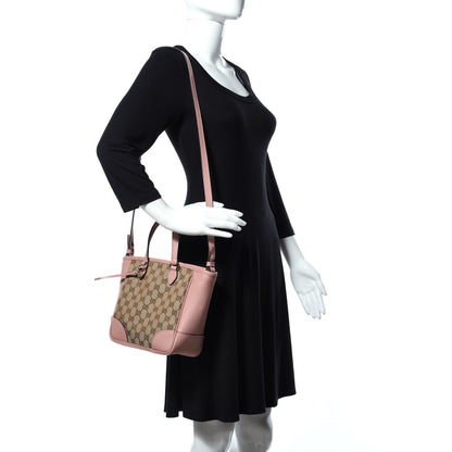 Gucci Monogram Small Bree Tote Beige Soft Pink 2 of 11