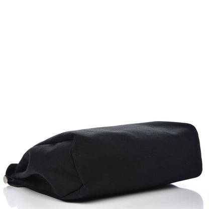 Hermes Toile Vache Calfskin Herbag 40 GM Black 4 of 14