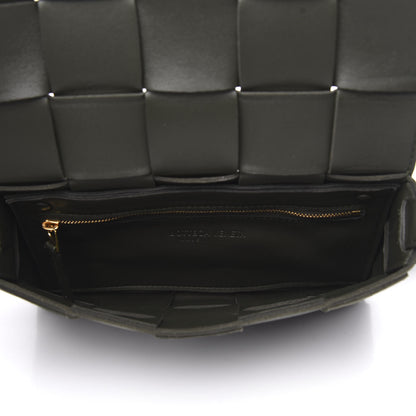 Bottega Veneta Lambskin Maxi Intrecciato Cassette Crossbody Bag Camping 5 of 8
