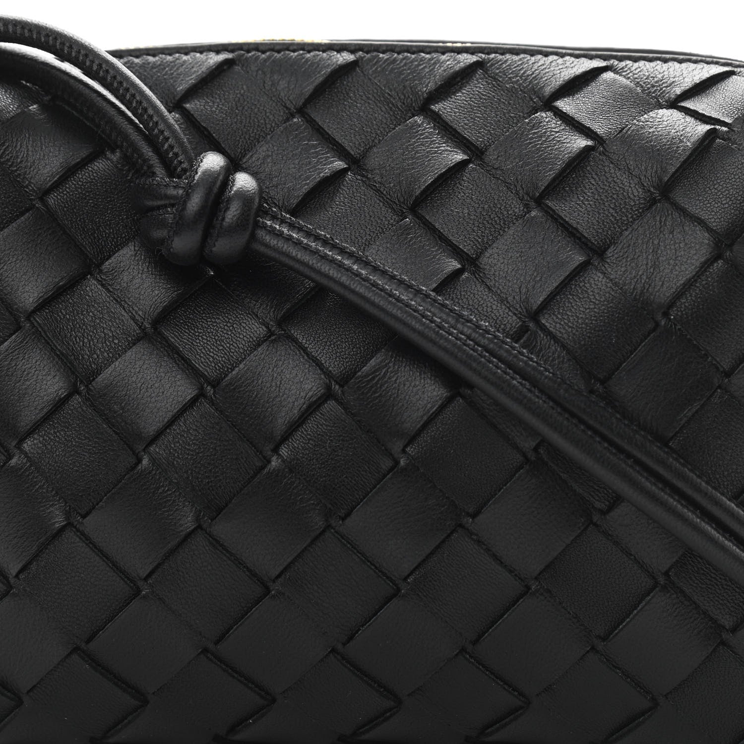 Bottega Veneta Nappa Intrecciato Mini Loop Camera Bag Black 7 of 9