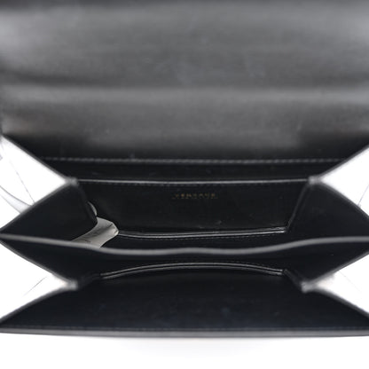 Versace Vitello Barocco Virtus Small Top Handle Shoulder Bag Black 4 of 10