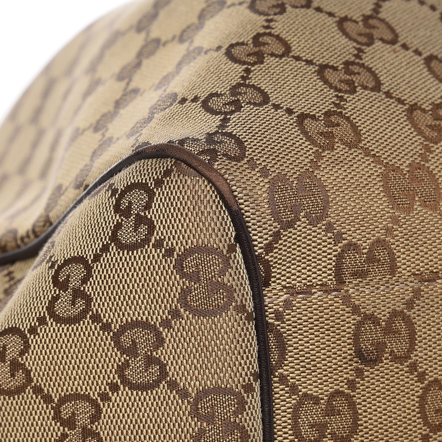 Gucci Monogram Large Sukey Tote Dark Brown 10 of 13