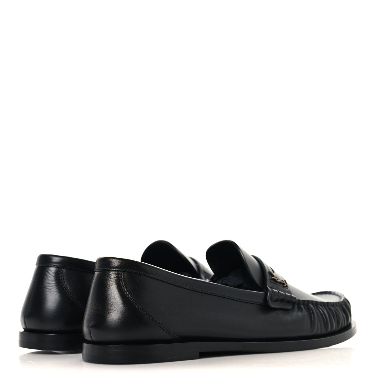 Calfskin Le Loafer 15 Moccasin 38.5 Black