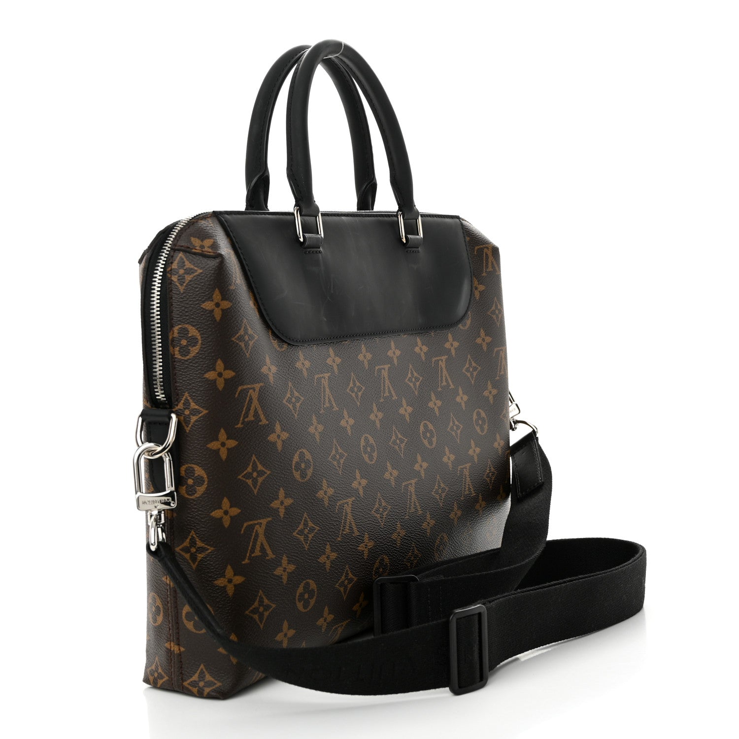 Louis Vuitton Monogram Macassar Porte-Documents Jour 3 of 10