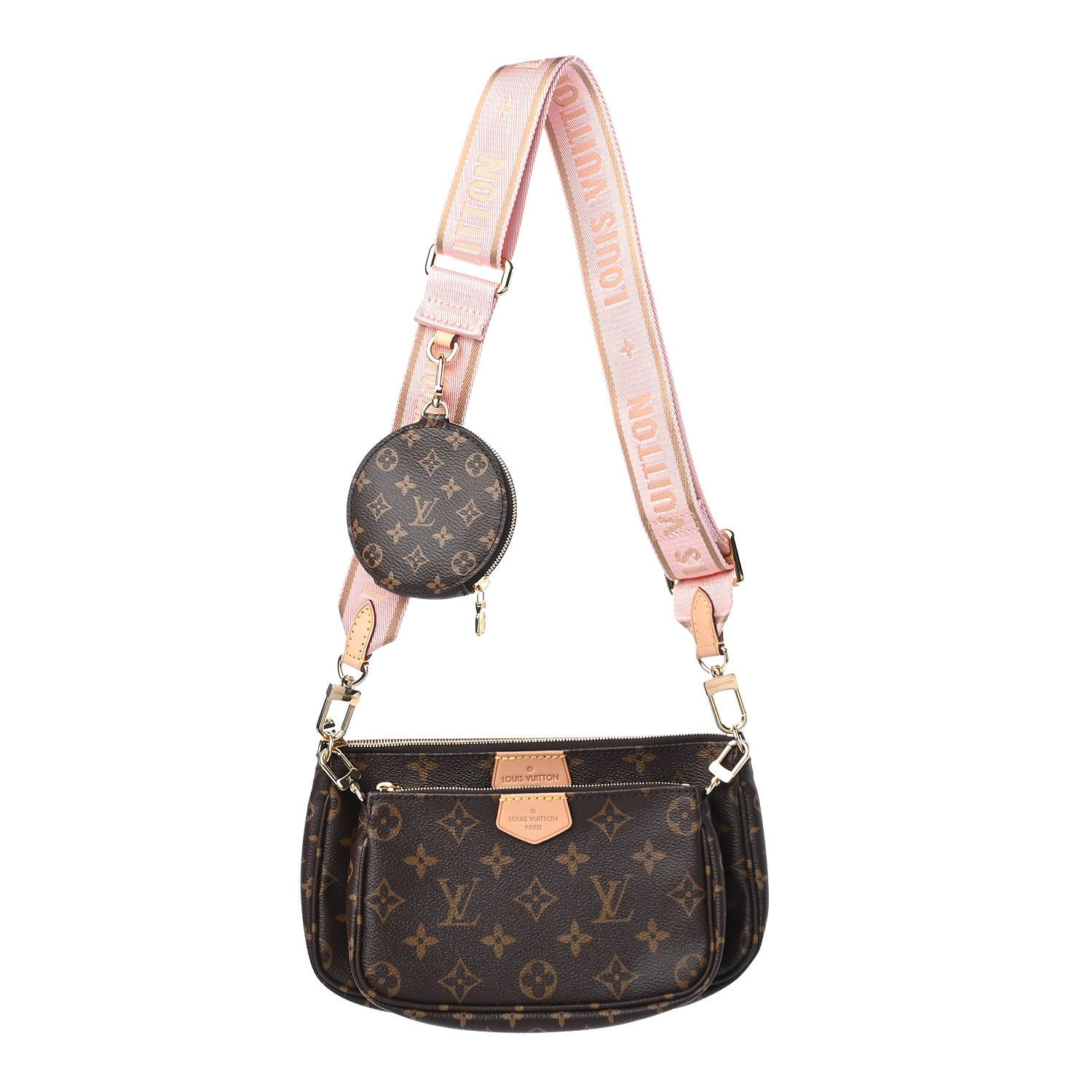 Louis Vuitton Monogram Multi Pochette Accessories Rose Clair 1 of 11