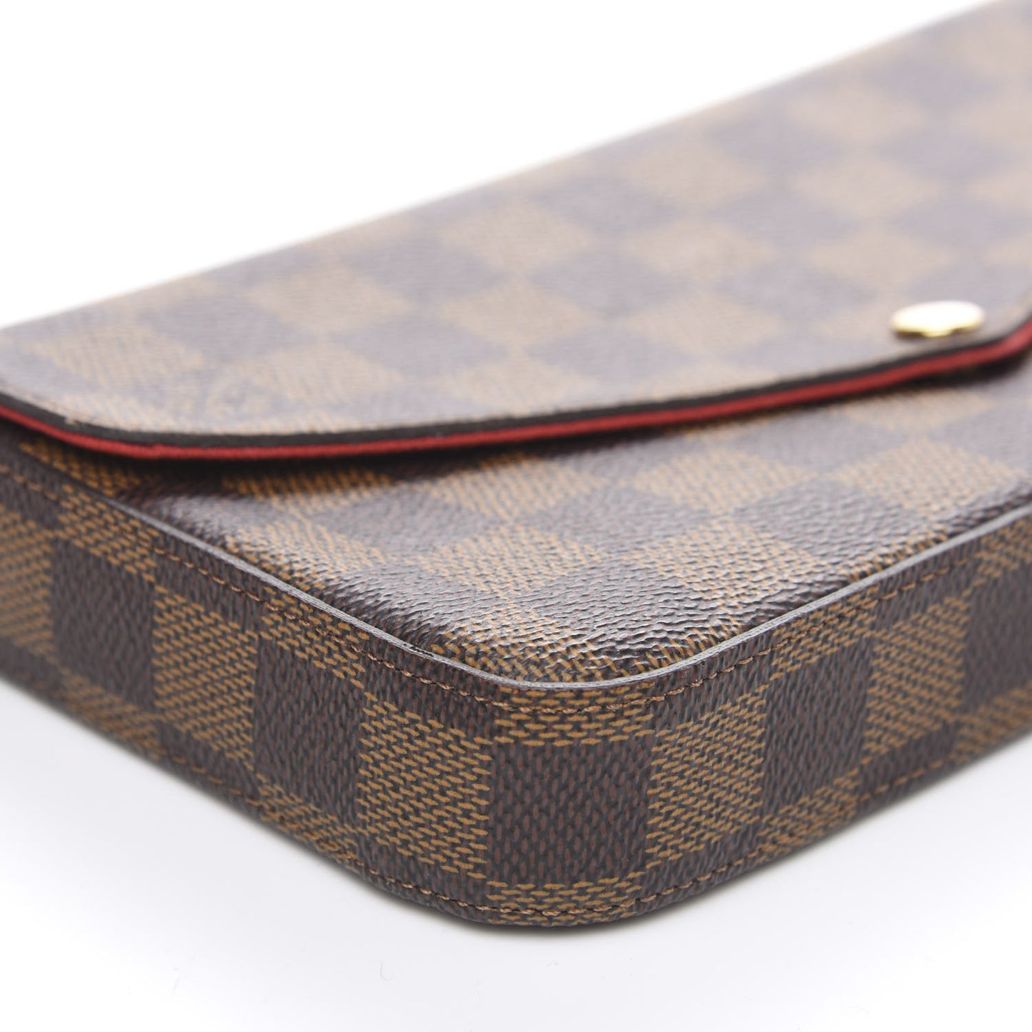 Damier Ebene Pochette Felicie Chain Wallet