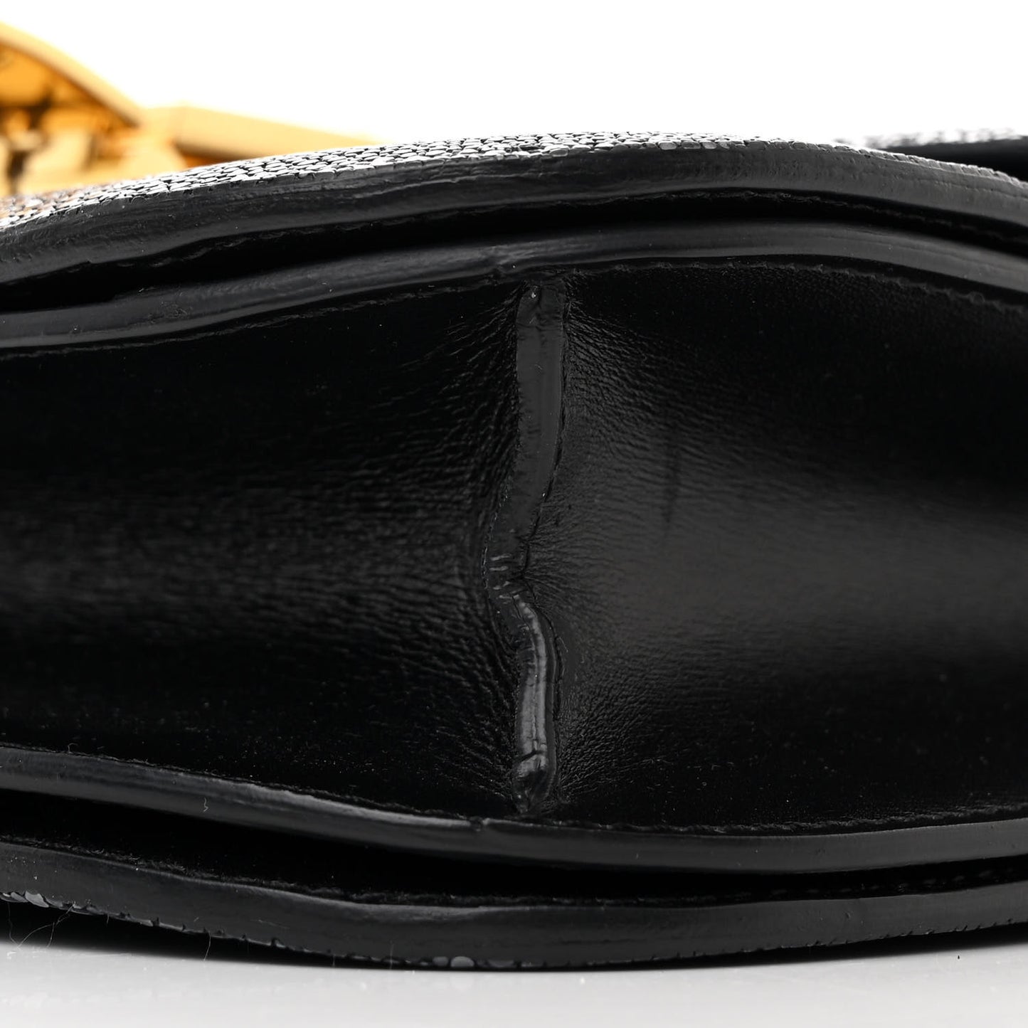 Stingray Medium Classic Box Flap Bag Black